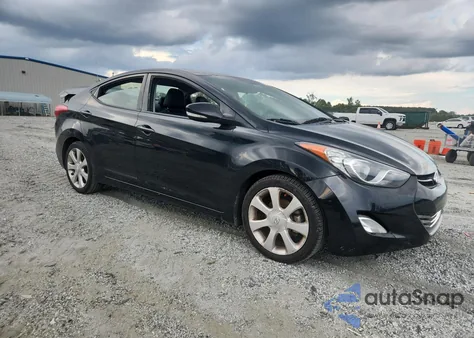 2013 Hyundai Elantra Gls из США, поврежденный, VIN 5NPDH4AE4DH299108